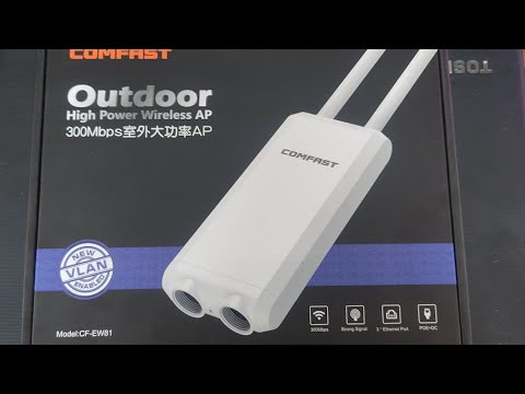 COMFAST CF-EW81 OUTDOOR AP 300MBPS VLAN 3PORT (HIGH POWER) ROUTER